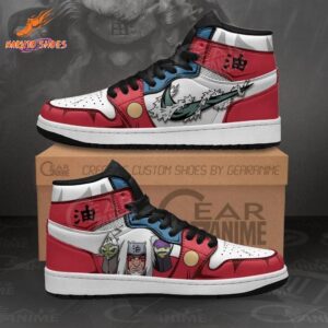 Celestial Mount Myoboku Sage Jiraiya JD Shoes with Toad Duo Art