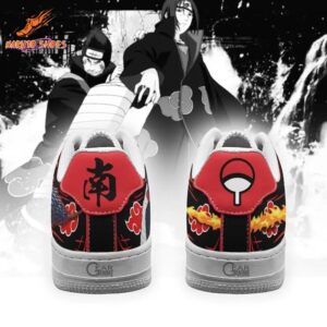 Dark Uchiha Itachi Kisame AF1 Shoes Shinobi Style 2