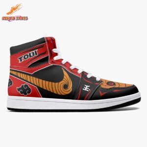 Dark Uchiha Obito AJ1 Shoes Shinobi Street Style 4