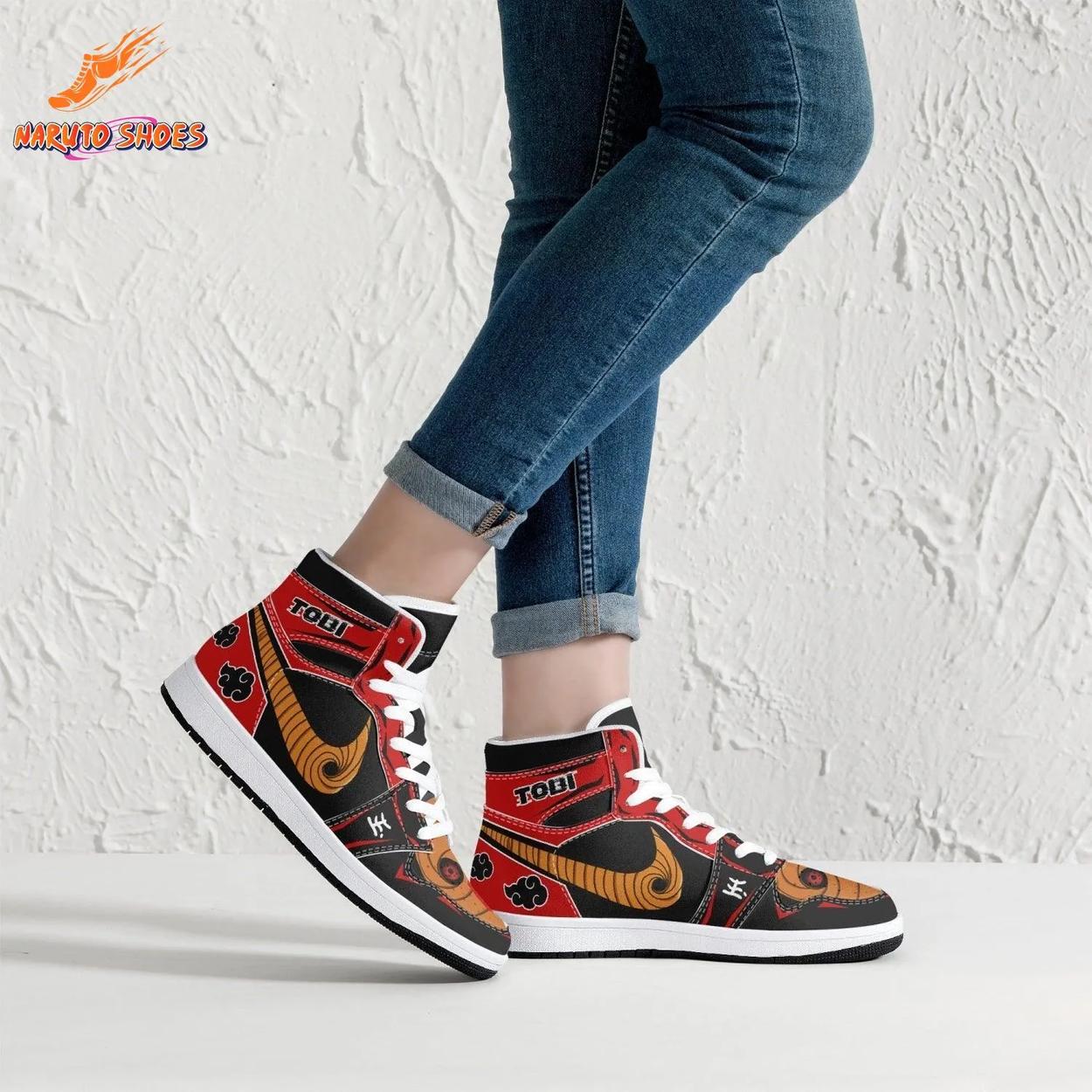 Red Black Tobi Portrait Akatsuki Cloud Obito Shoes Red Black Tobi Portrait Akatsuki Cloud Obito Shoes