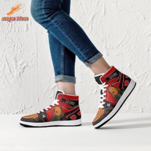 Dark Uchiha Obito AJ1 Shoes Shinobi Street Style 6