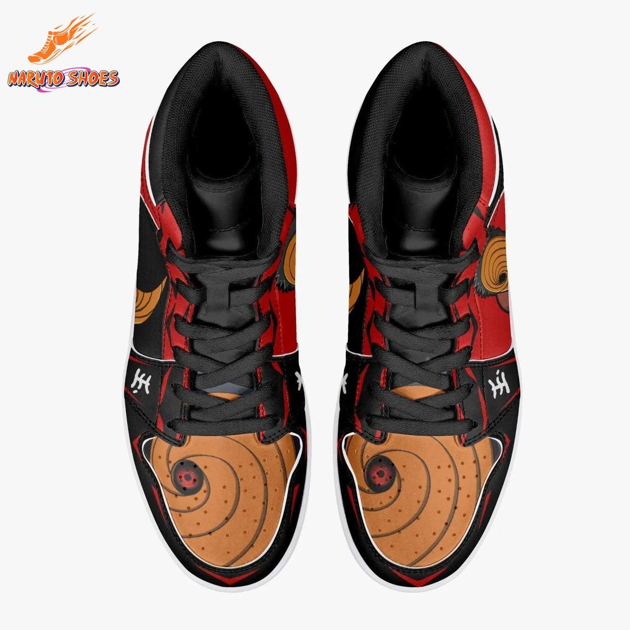 Red Black Tobi Portrait Akatsuki Cloud Obito Shoes Red Black Tobi Portrait Akatsuki Cloud Obito Shoes