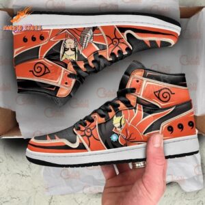 Dark Uzumaki Naruto JD Shoes Otaku Fashion 3