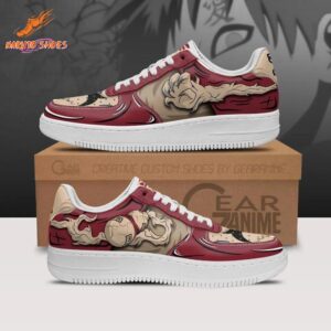 Red Tan Sand Gourd Graphic AF1 Gaara Shoes