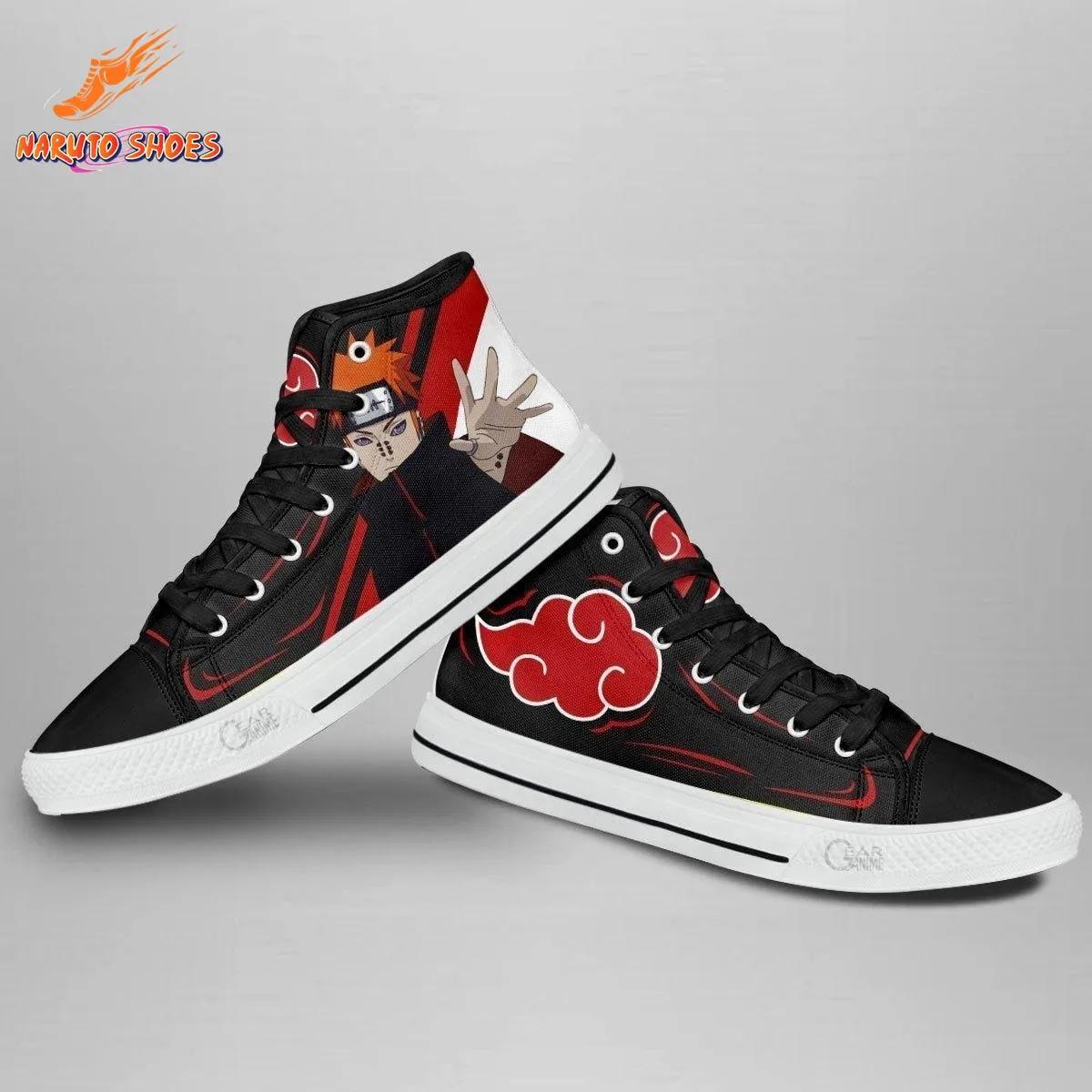 Eternal Almighty Push Pain Akatsuki Converse Shoes – Ninja Edition Eternal Almighty Push Pain Akatsuki Converse Shoes – Ninja Edition