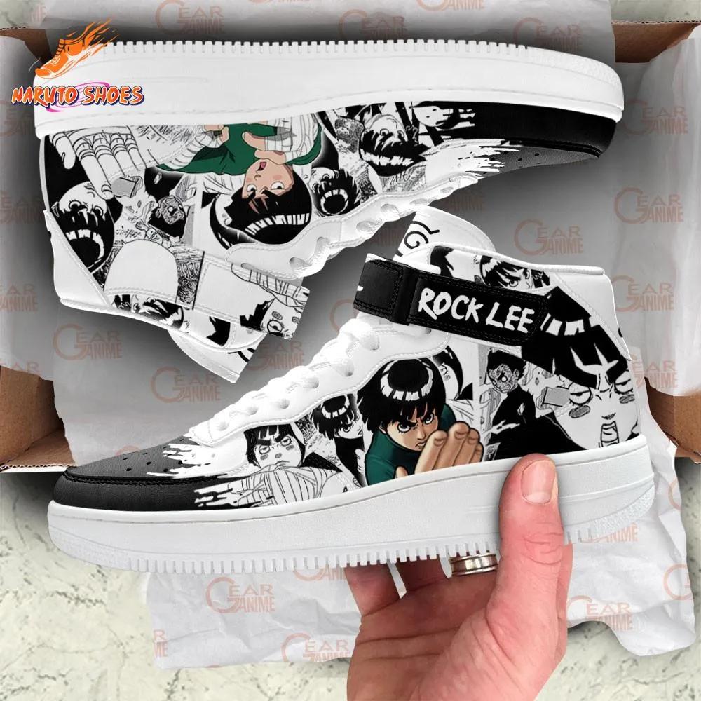 Rock Lee Taijutsu Manga AF1 High Top Shoes Shinobi Edition Rock Lee Taijutsu Manga AF1 High Top Shoes Shinobi Edition