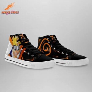 Eternal Uzumaki Naruto High Top Canvas Shoes Hidden Leaf Collection 2