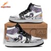 Purple White Character Portrait AF1 High Top Hinata Shoes Purple White Character Portrait AF1 High Top Hinata Shoes