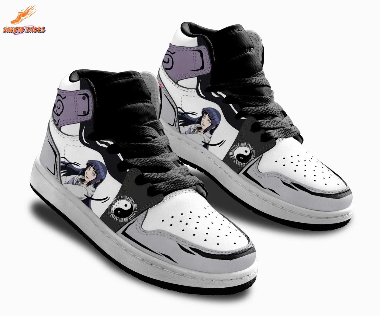 Hinata Hidden Leaf Yin Yang AF1 High Top Shoes Hyuga Edition Hinata Hidden Leaf Yin Yang AF1 High Top Shoes Hyuga Edition