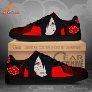 Hidden Uchiha Madara Skate Shoes Shinobi Style