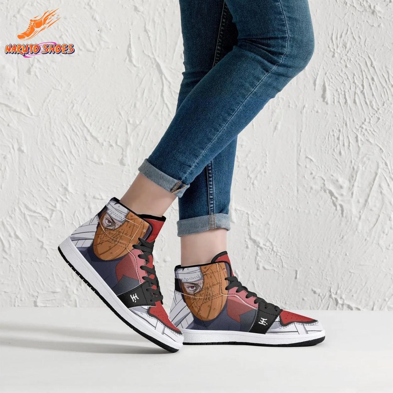 Hidden Uchiha Obito Basketball Shoes Ninja Edition Hidden Uchiha Obito Basketball Shoes Ninja Edition