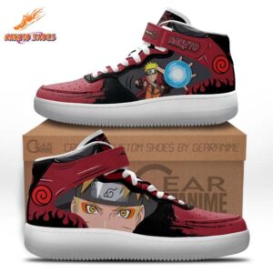 Hidden Uzumaki Naruto AF1 High Top Otaku Fashion