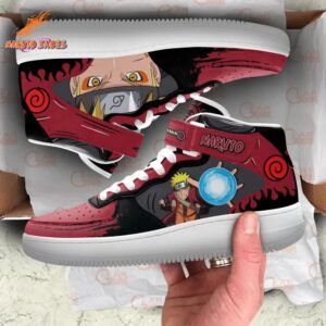 Hidden Uzumaki Naruto AF1 High Top Otaku Fashion 1