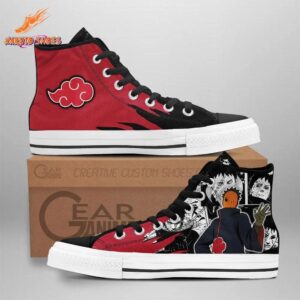 Inferno Akatsuki Tobi High Top Canvas Shoes Anime Drip