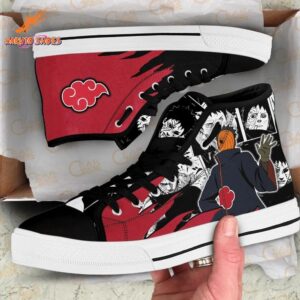 Inferno Akatsuki Tobi High Top Canvas Shoes Anime Drip 1