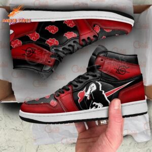 Inferno Tobi Naruto High Top Canvas Shoes Shinobi Style 1