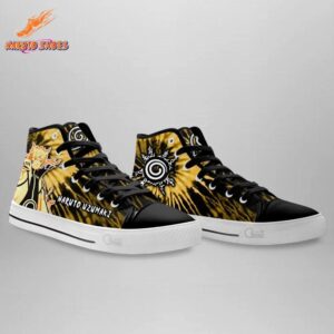 Inferno Uzumaki Naruto High Top Canvas Shoes Anime Drip 2
