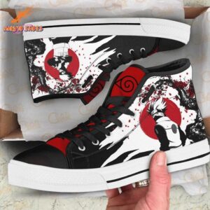 Legendary Hatake Kakashi High Top Canvas Shoes Shinobi Style 1