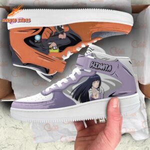 Legendary Hyuga Hinata Uzumaki Naruto AF1 High Top Shinobi Style 3