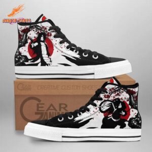 Legendary Uchiha Madara High Top Canvas Shoes Anime Hype