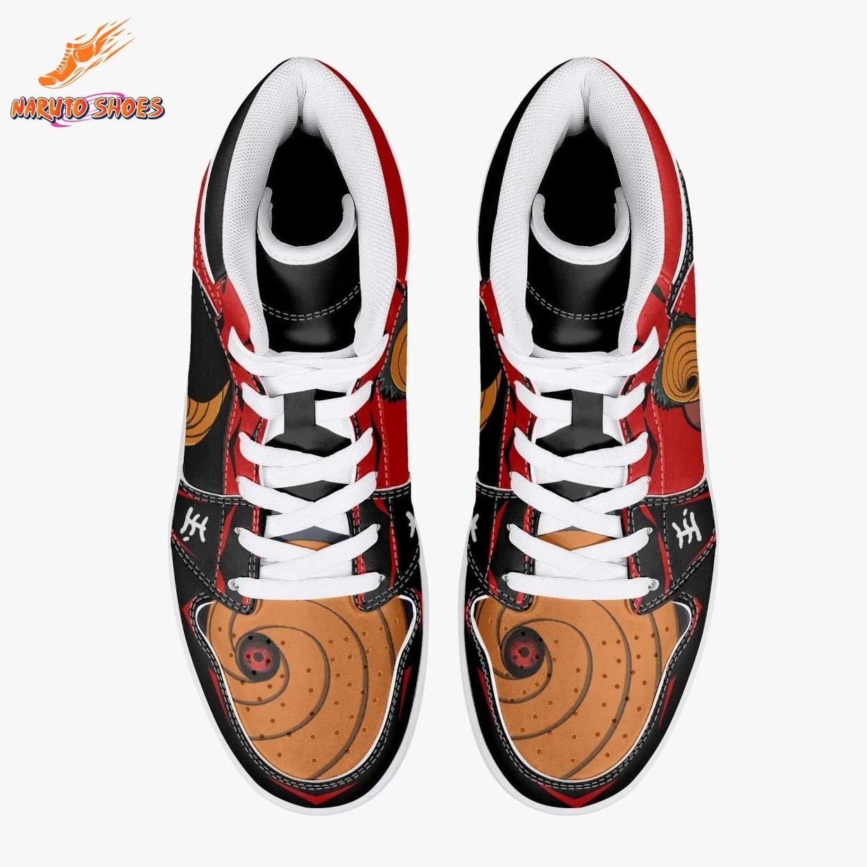 Red Black Tobi Mask Akatsuki Cloud Obito Shoes Red Black Tobi Mask Akatsuki Cloud Obito Shoes