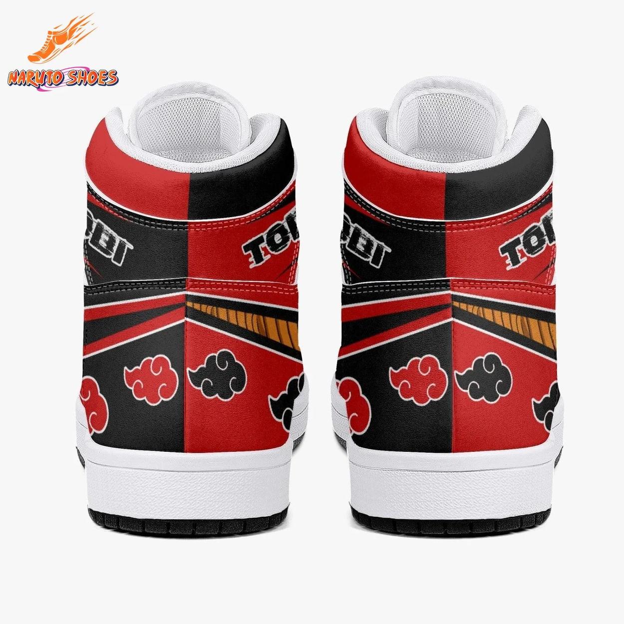 Red Black Tobi Mask Akatsuki Cloud Obito Shoes Red Black Tobi Mask Akatsuki Cloud Obito Shoes