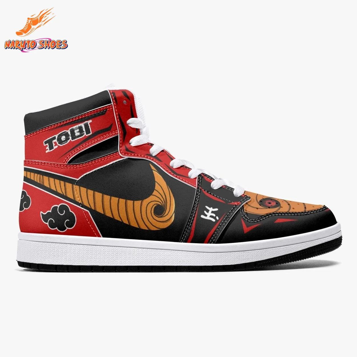Red Black Tobi Mask Akatsuki Cloud Obito Shoes Red Black Tobi Mask Akatsuki Cloud Obito Shoes