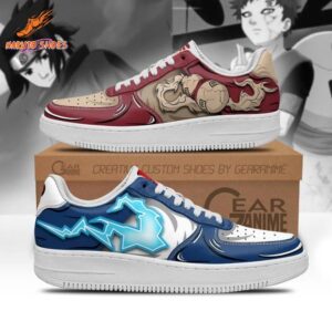 Chidori vs Gaara Sand Sasuke Sneakers – Chunin Exams Battle Pair