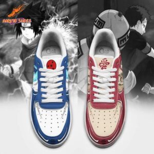 Legendary Uchiha Sasuke Gaara Naruto AF1 Shoes Hidden Leaf Collection 2