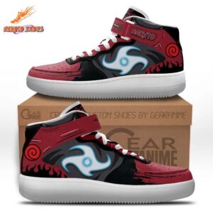 Naruto Chakra Spiral AF1 High Top Shoes Shinobi Streetwear