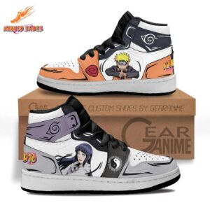Hyuga Hinata & Naruto Hidden Leaf AF1 Shoes Twin Shinobi Style