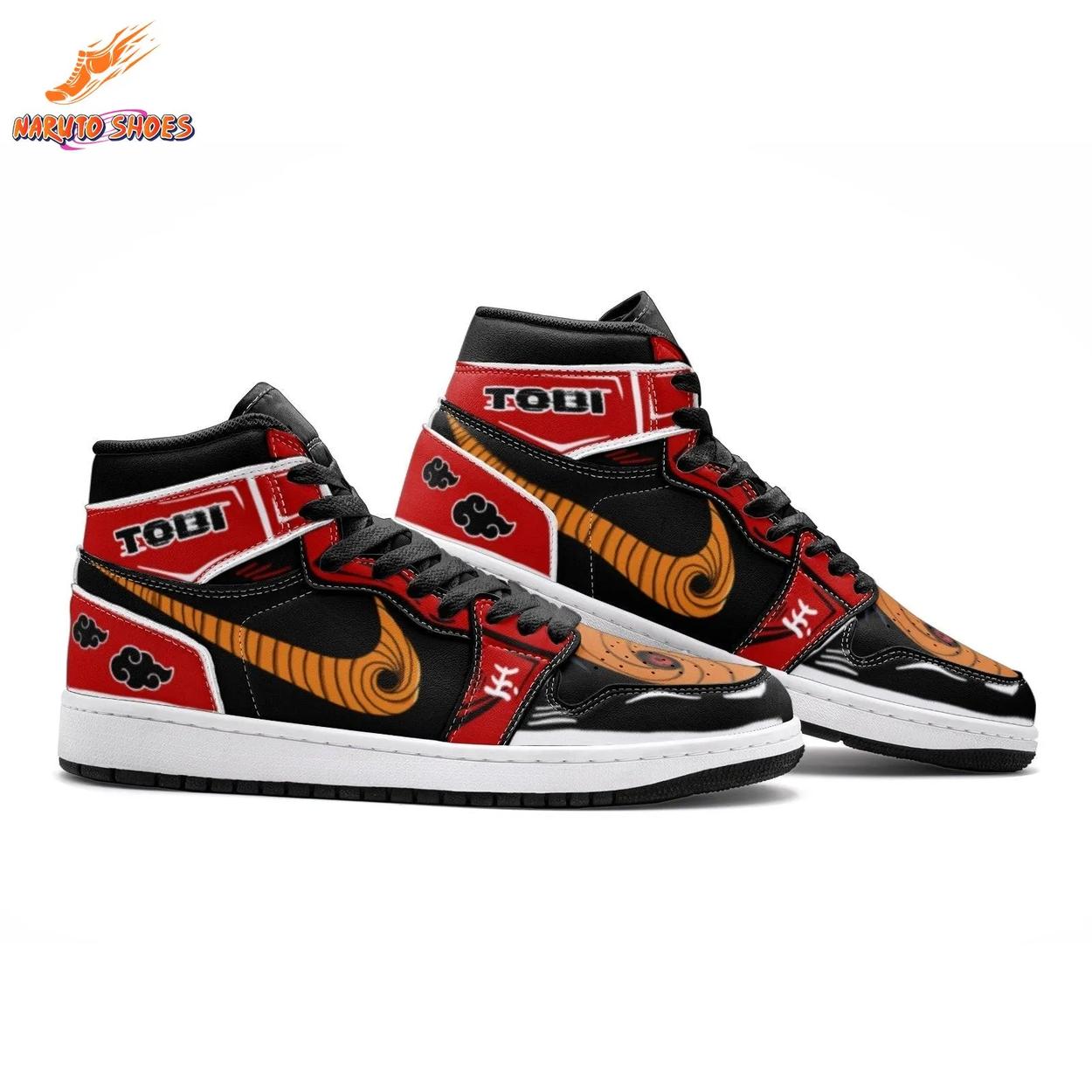 Tobi Spiral Mask Akatsuki Obito Basketball Shoes Shadow Edition Tobi Spiral Mask Akatsuki Obito Basketball Shoes Shadow Edition