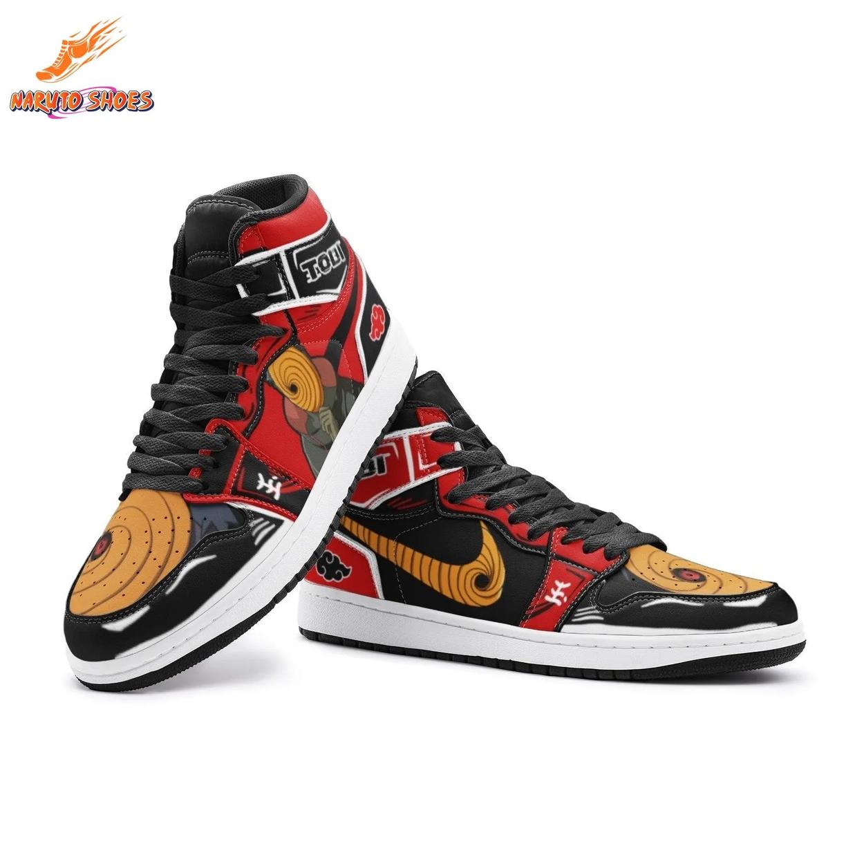 Tobi Spiral Mask Akatsuki Obito Basketball Shoes Shadow Edition Tobi Spiral Mask Akatsuki Obito Basketball Shoes Shadow Edition