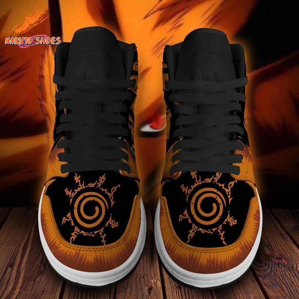 Kurama Nine-Tails Uzumaki Naruto Shoes – Fiery Convention High-Tops Kurama Nine-Tails Uzumaki Naruto Shoes – Fiery Convention High-Tops