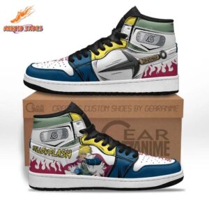 Yellow Flash Minato Shoes – Flying Raijin JD Shoes