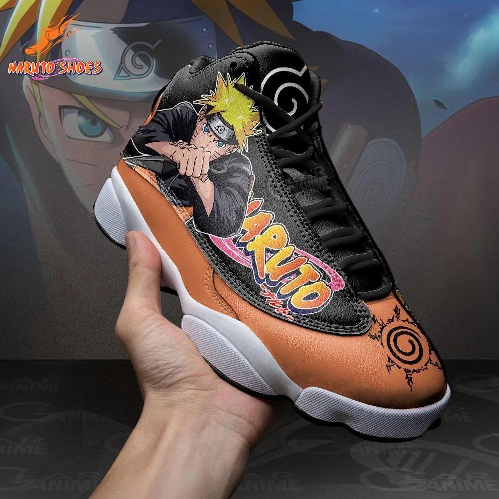 Orange Black Rasengan Uzumaki Naruto JD Shoes Ninja Edition Orange Black Rasengan Uzumaki Naruto JD Shoes Ninja Edition