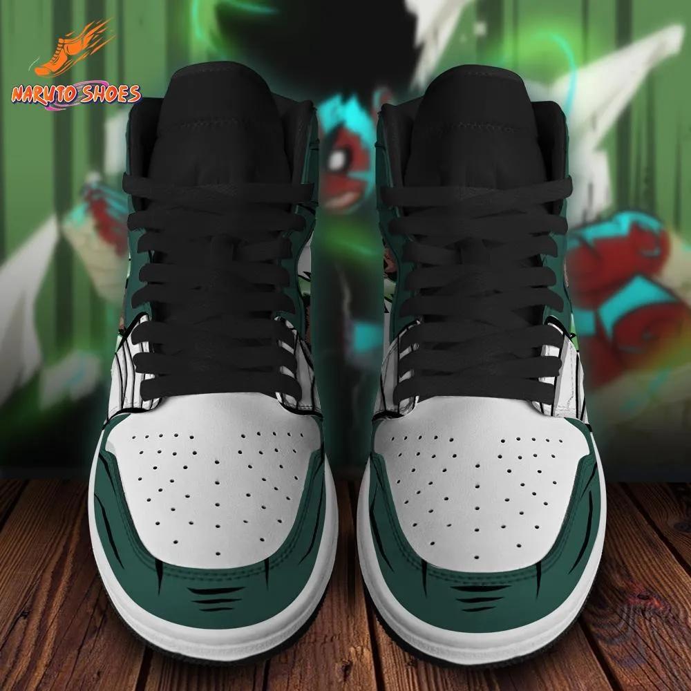 Eight Gates Taijutsu Rock Lee Shoes – Green High-Tops for Conventions Eight Gates Taijutsu Rock Lee Shoes – Green High-Tops for Conventions