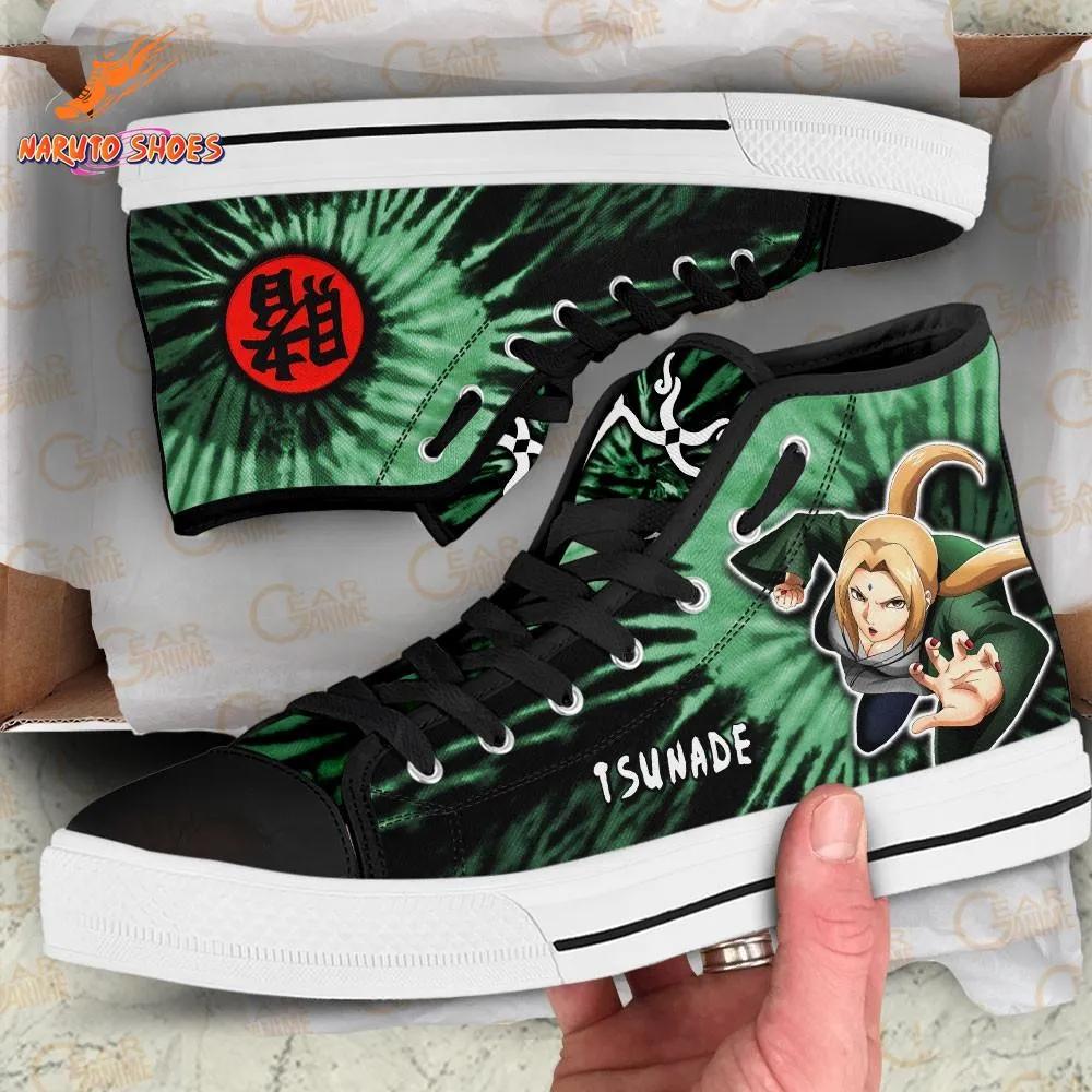 Gambling Queen Tsunade Shoes – Green High Top Canvas Shoes for Conventions Gambling Queen Tsunade Shoes – Green High Top Canvas Shoes for Conventions