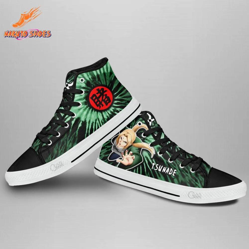 Gambling Queen Tsunade Shoes – Green High Top Canvas Shoes for Conventions Gambling Queen Tsunade Shoes – Green High Top Canvas Shoes for Conventions