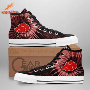 Savage Akatsuki High Top Canvas Shoes Shinobi Street Style