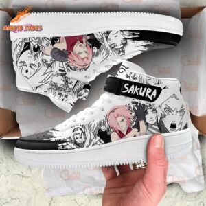 Savage Haruno Sakura AF1 High Top Hidden Leaf Collection 3