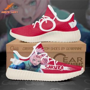 Savage Byakugo Seal Sakura Reze Shoes with Battle Portrait Art
