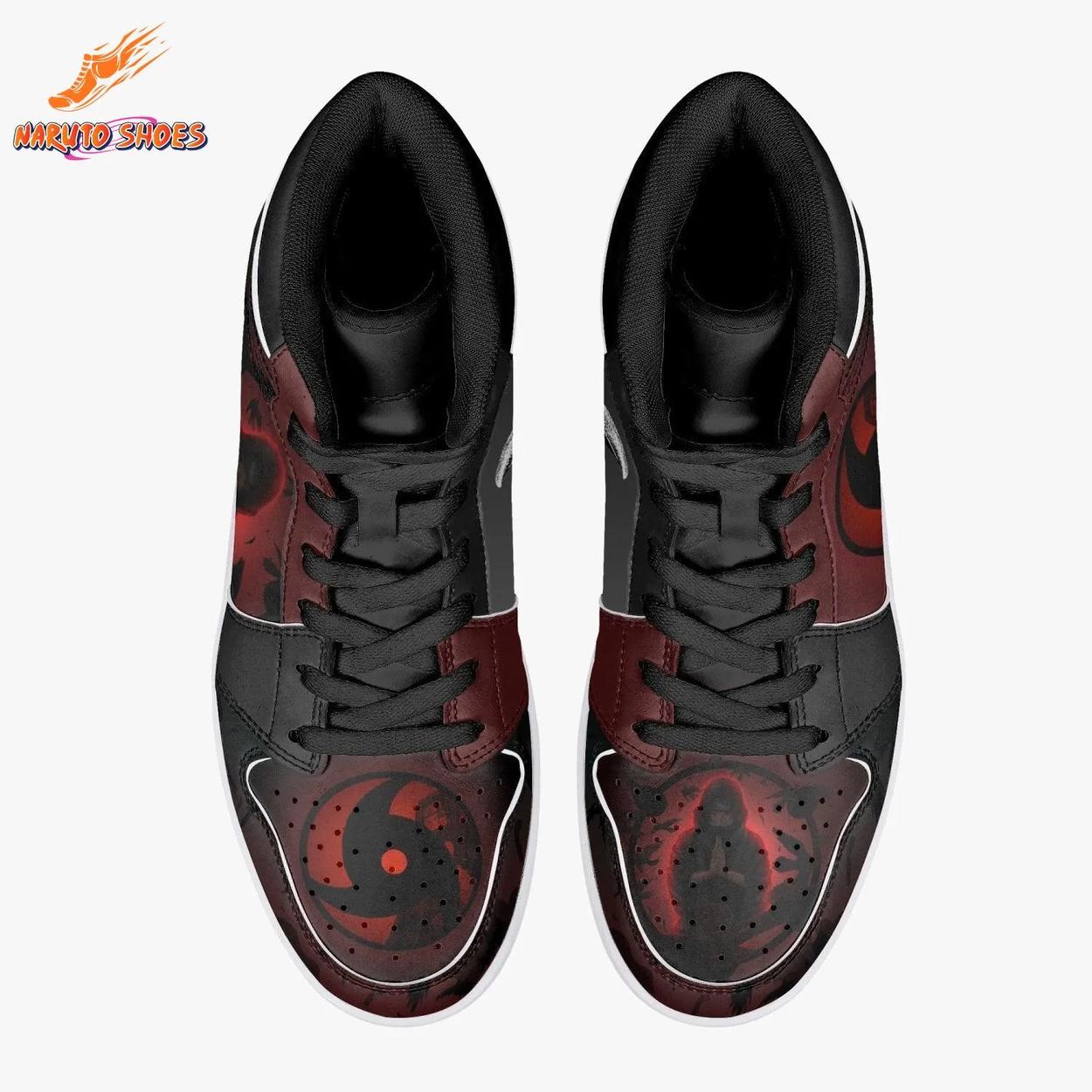 Sharingan Crow Itachi Jordans – Shadow Basketball Shoes Sharingan Crow Itachi Jordans – Shadow Basketball Shoes