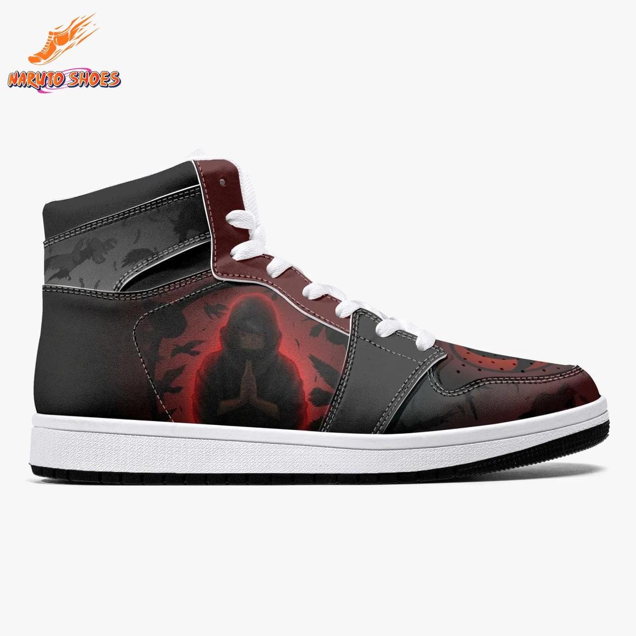 Sharingan Crow Itachi Jordans – Shadow Basketball Shoes Sharingan Crow Itachi Jordans – Shadow Basketball Shoes