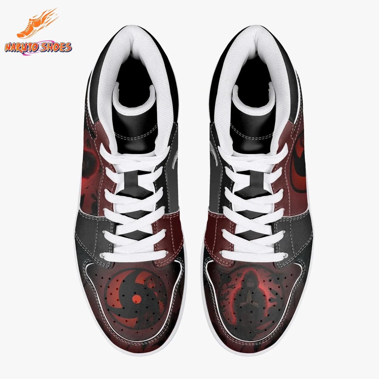 Sharingan Crow Itachi Jordans – Shadow Basketball Shoes Sharingan Crow Itachi Jordans – Shadow Basketball Shoes