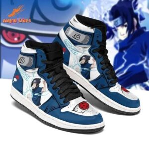 Blue White Sharingan Chidori Sasuke Sneakers