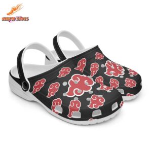 All-Over Red Cloud Akatsuki Crocs – Anime Convention Clogs