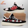 Black Red Cloud Pattern High Top Akatsuki Converse