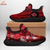 Red Cloud Shadow Low Top Canvas Shoes – Akatsuki Shoes