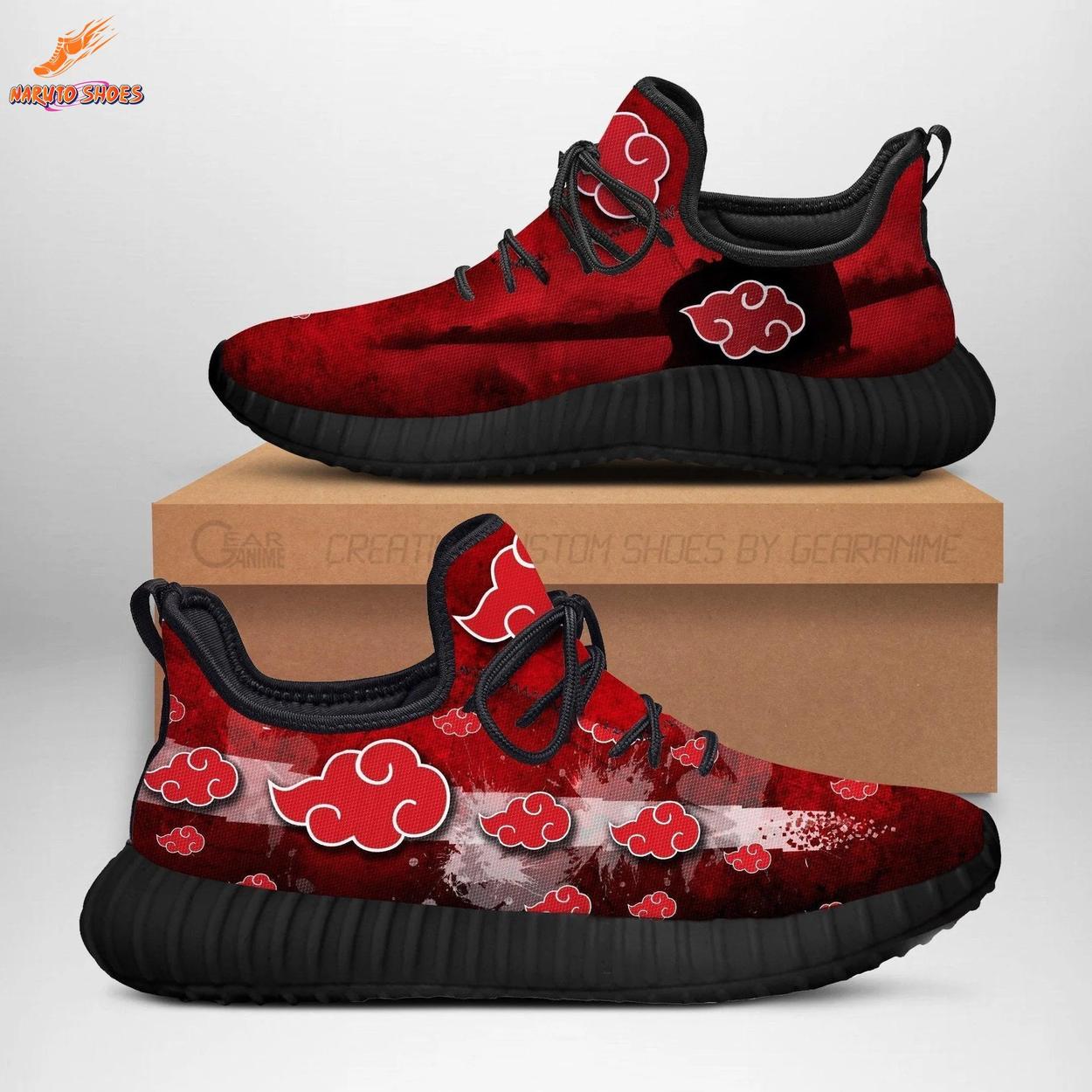 Crimson Red Cloud Reze Shoes – Akatsuki Shoes Crimson Red Cloud Reze Shoes – Akatsuki Shoes